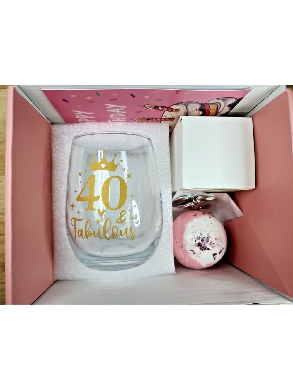 SKU EB 3002 Happy 40TH birthday gift  set
